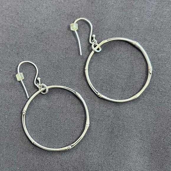 John Hardy Bamboo Hoop Earrings - Picture 1 of 2